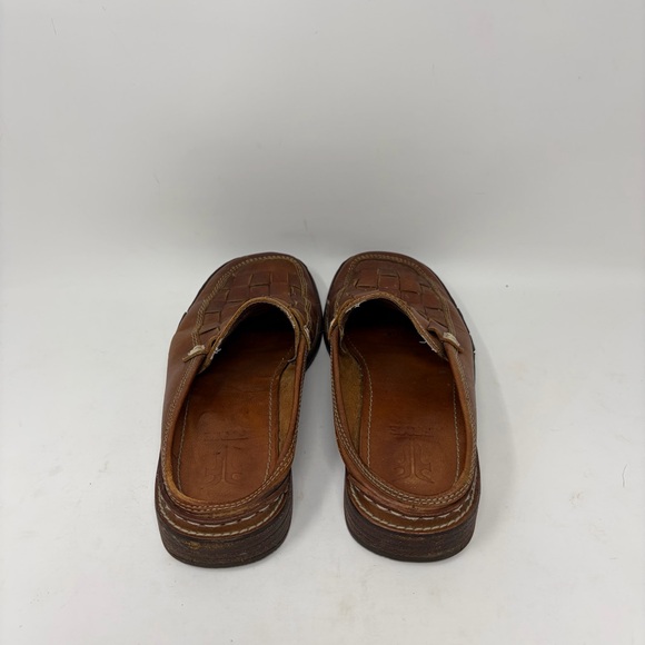 Vintage Frye Corsica Woven Mules Size 8 Women’s - Picture 3 of 9